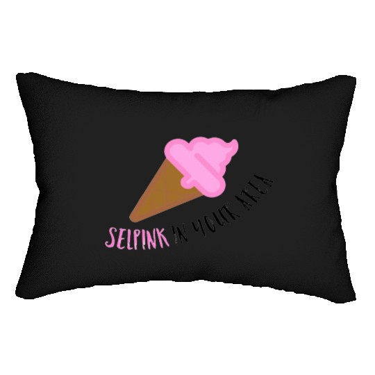 Comedy Ice Scream Lumbar Pillows