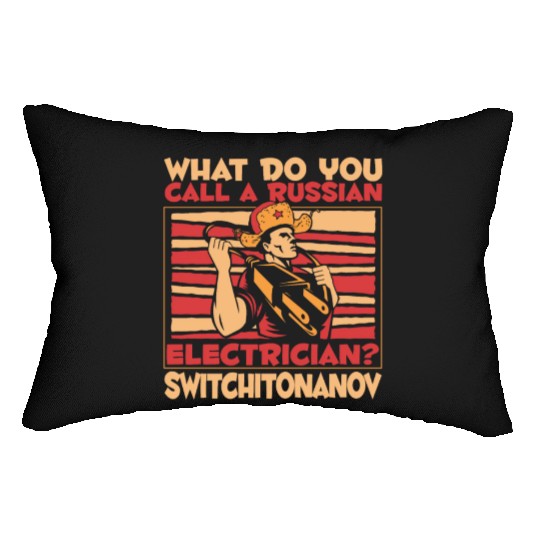 Electrician Electrical Engineer Lineman Lumbar Pillows
