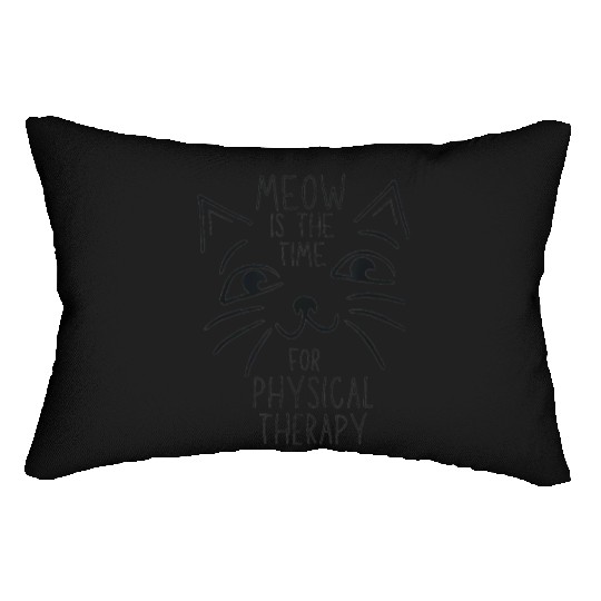 Physical Therapist PT Cat Lover Lumbar Pillows