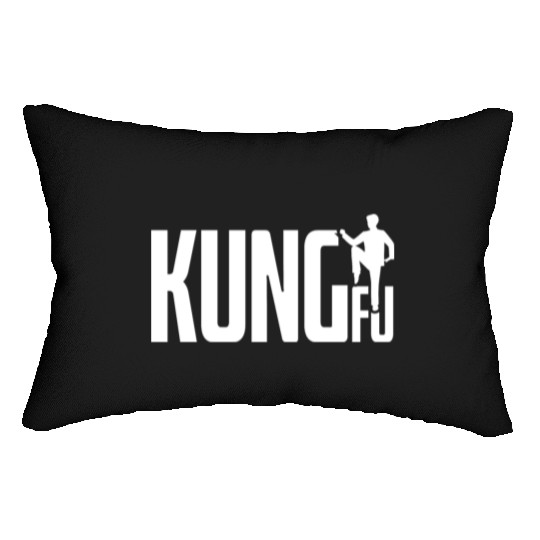 Kung Fu Simple Cool Artwork Lumbar Pillows