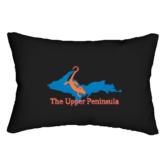 Upper Peninsula Newt Lumbar Pillows