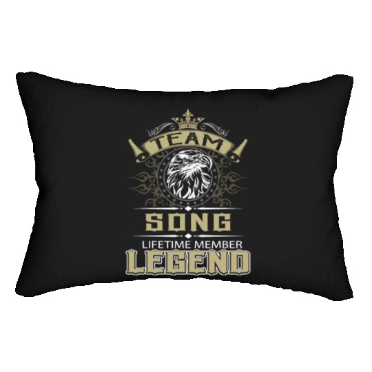 Song Name Lumbar Pillows - Song Eagle Lifetime Member Leg