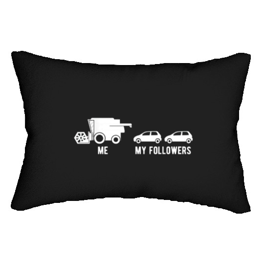 Farmer Agriculture Combine Harvester Lumbar Pillows