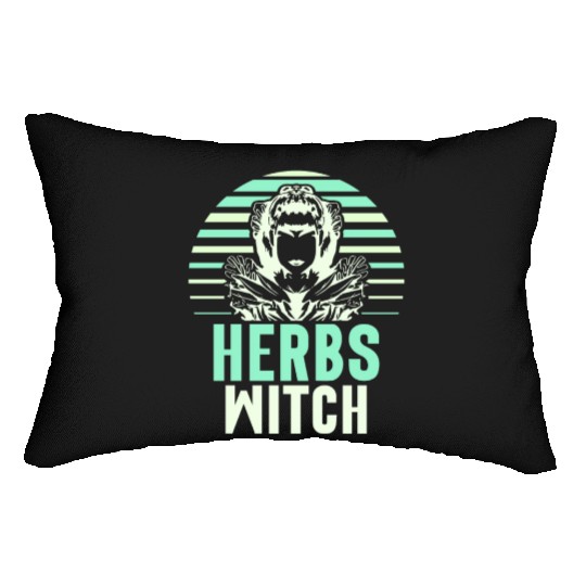 Herbs Witch Herbalism Herbalist Herb Gardening Lumbar Pillows