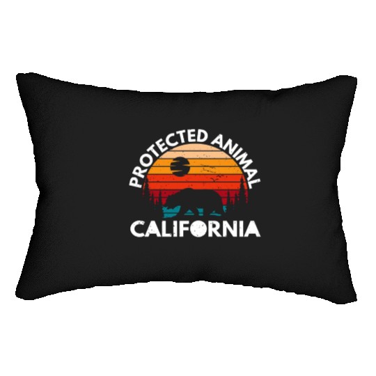 California Bear Retro Lumbar Pillows