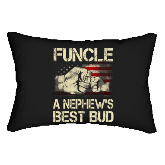 Funcle A Nephew Best Bud Us Lumbar Pillows