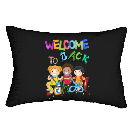 Welcome back to school Lumbar Pillows