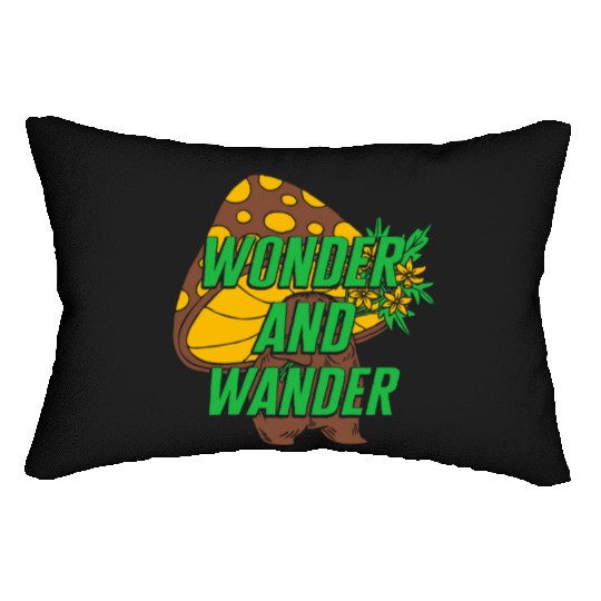 Fungi Lumbar Pillows, Wonder And Wander Lumbar Pillows, Funny Healthy