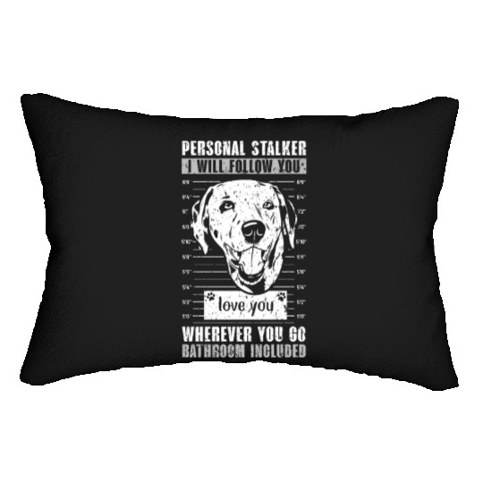 Spot Squad Paw Love Puppy Breeder Dalmatian Dog Lumbar Pillows