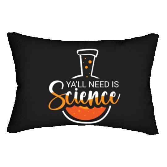 Chemistry Science Physics Research Nerd Humor Lumbar Pillows