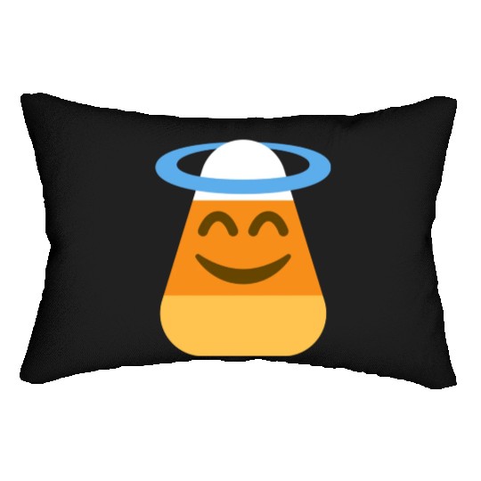 Angel Candy Corn Halloween Costume Lumbar Pillows