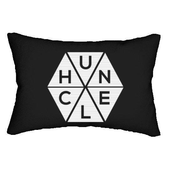 Abstract Triangle Huncle Lumbar Pillows