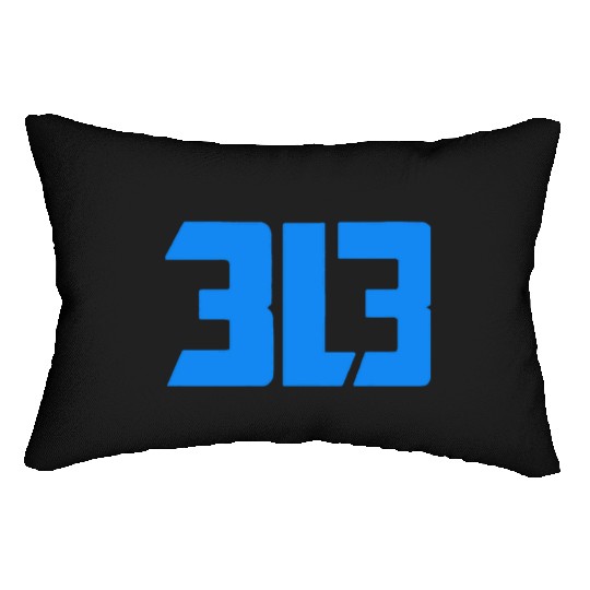detroit lions 313 Lumbar Pillows