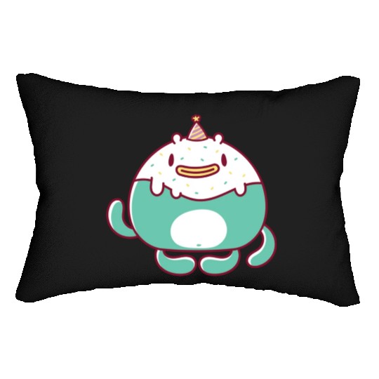 Green Monster Party 7 Lumbar Pillows