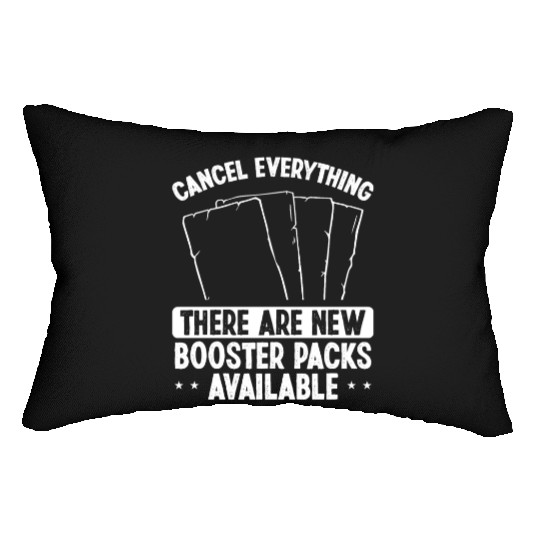 Trading Card Game Collector TCG Wizard Card Lumbar Pillows