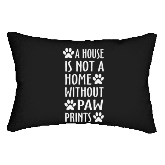 Paw prints Lumbar Pillows