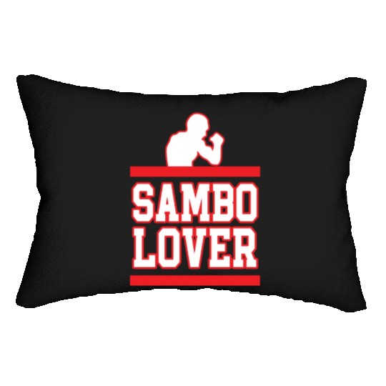 Sambo Lover Martial Arts Fighter Coach Training Lumbar Pillows