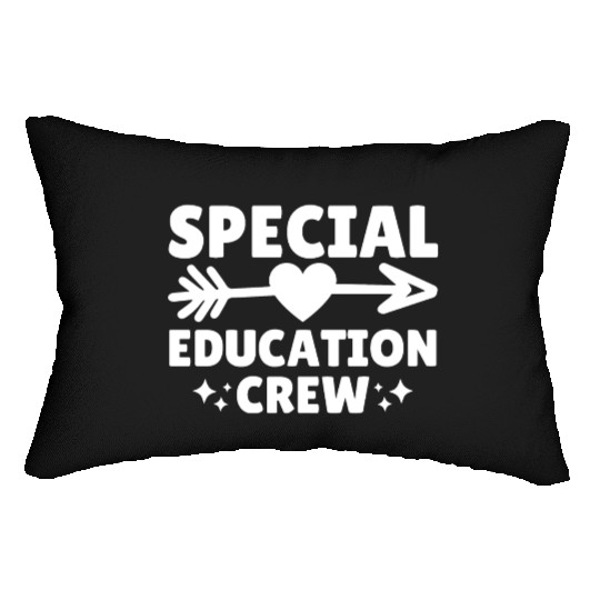 Special Education Crew Teacher Team Lumbar Pillows