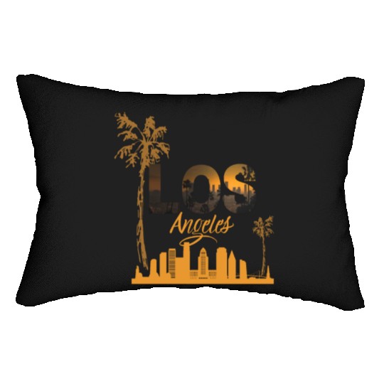 Los Angeles Men's/Women's Premium Lumbar Pillows