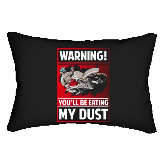 Motorcycle Cross Racing Lumbar Pillows