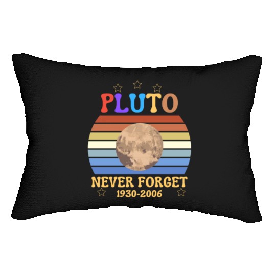 pluto never Forget light Lumbar Pillows