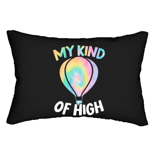 My Kind Of High Hot Air Balloon Ride Balloonist Lumbar Pillows