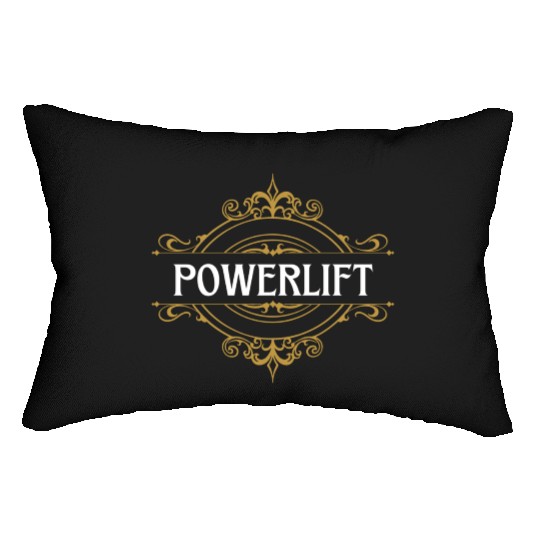 Luxe Powerlifting Gym Fitness Lumbar Pillows
