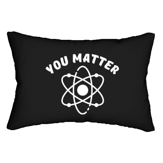 You Matter - Science Lumbar Pillows, You Energy Lumbar Pillows