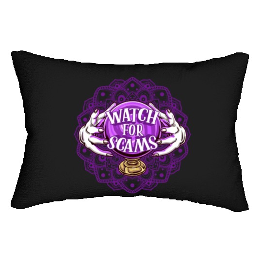 Halloween Witch Hands Witchcraft Scam Lumbar Pillows