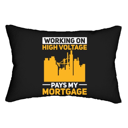 Electrician Electrical Engineer Lineman Lumbar Pillows