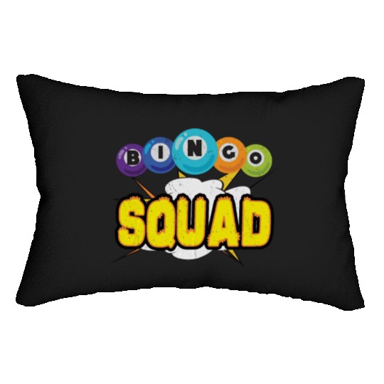 Bingo Card Game Grandma Bingo Player Bingo Cards Lumbar Pillows