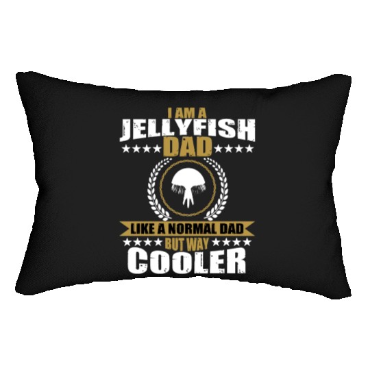 Funny Jellyfish Dad Lumbar Pillows