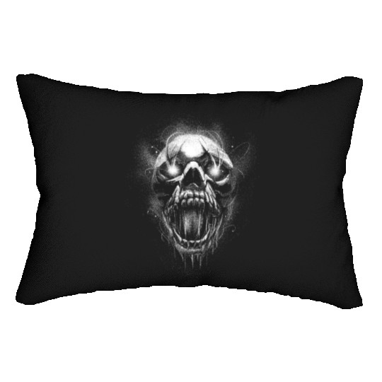 Skull Scream Lumbar Pillows