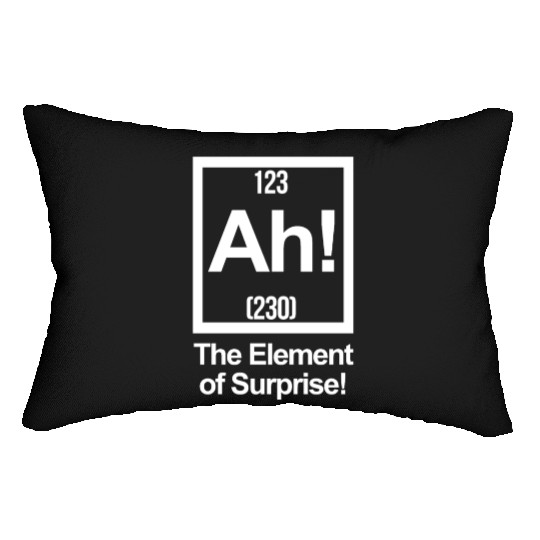 AH! THE ELEMENT OF SURPRISE! Lumbar Pillows