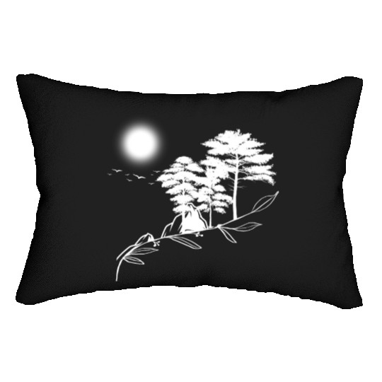 Outdoor Nature Forest Birds Sun Lumbar Pillows