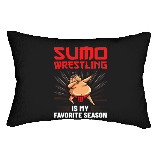 Sumo Wrestling Japanese Wrestler Sport Mawashi Lumbar Pillows