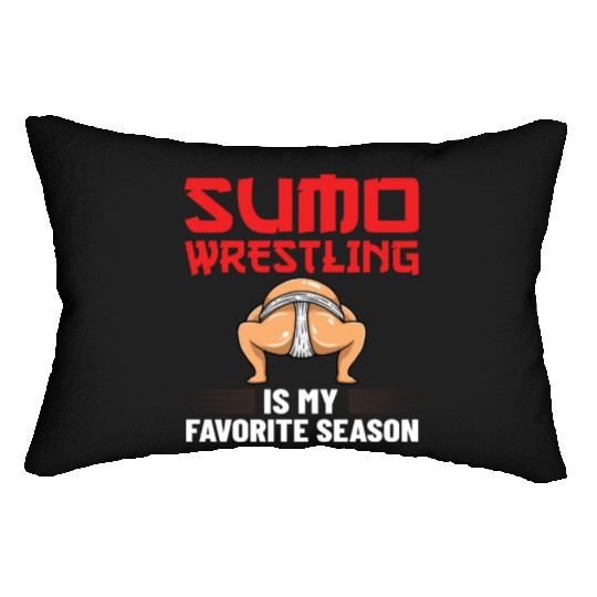 Sumo Wrestling Japanese Wrestler Sport Mawashi Lumbar Pillows