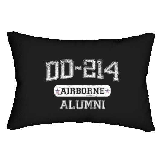 DD-214 US Airborne Alumni Lumbar Pillows