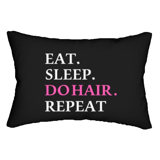HairStylist Funny Lumbar Pillows Cosmetologist Gift Salon
