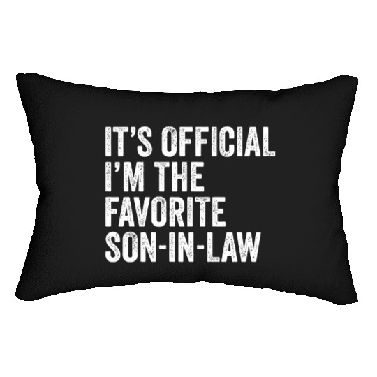 Favorite Son In Law Lumbar Pillows