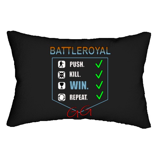 Battle Royal Gaming Design Lumbar Pillows