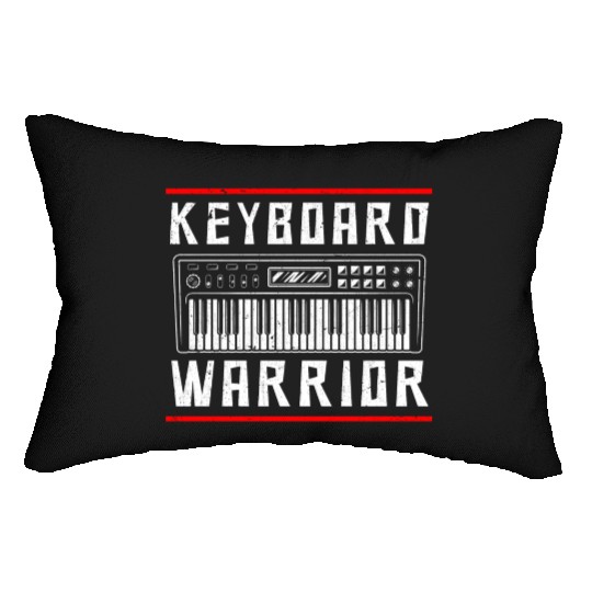 Funny Keyboard Player Music Teacher Humor Lumbar Pillows