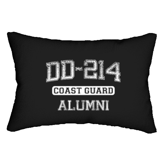 US Coast Guard Alumni Lumbar Pillows