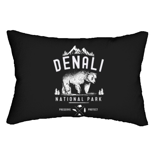 Alaska Lumbar Pillows Men's Women Children USA North Pole