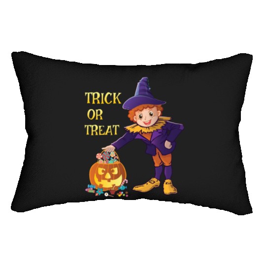 Trick Or Treat Lumbar Pillows