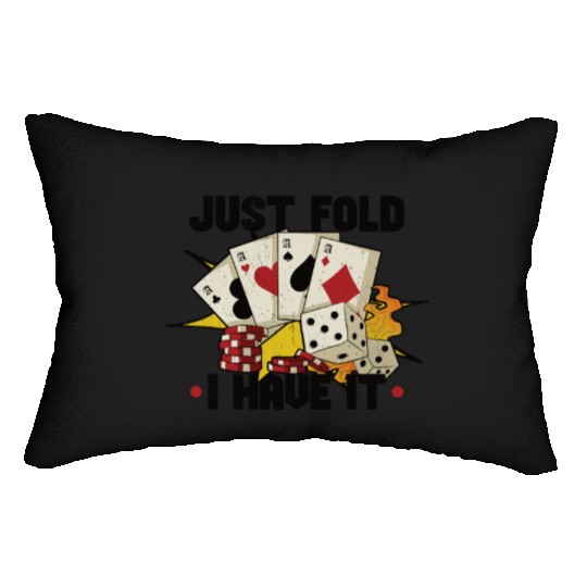 Poker Casino Poker Player Gambling Roulette Gift Lumbar Pillows