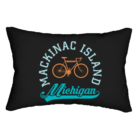 Mackinac Island Mi Souvenir Lumbar Pillows