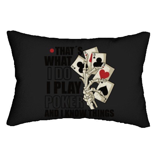 Poker Casino Poker Player Gambling Roulette Gift Lumbar Pillows