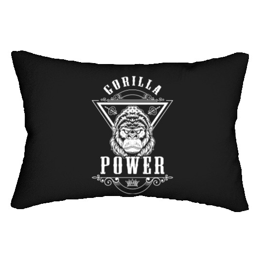 Strength Training Chimpanzee Nature Lumbar Pillows