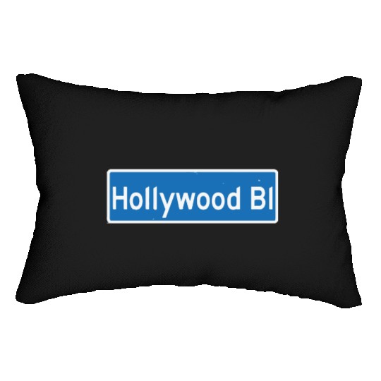 Hollywood Boulevard Bl Lumbar Pillows